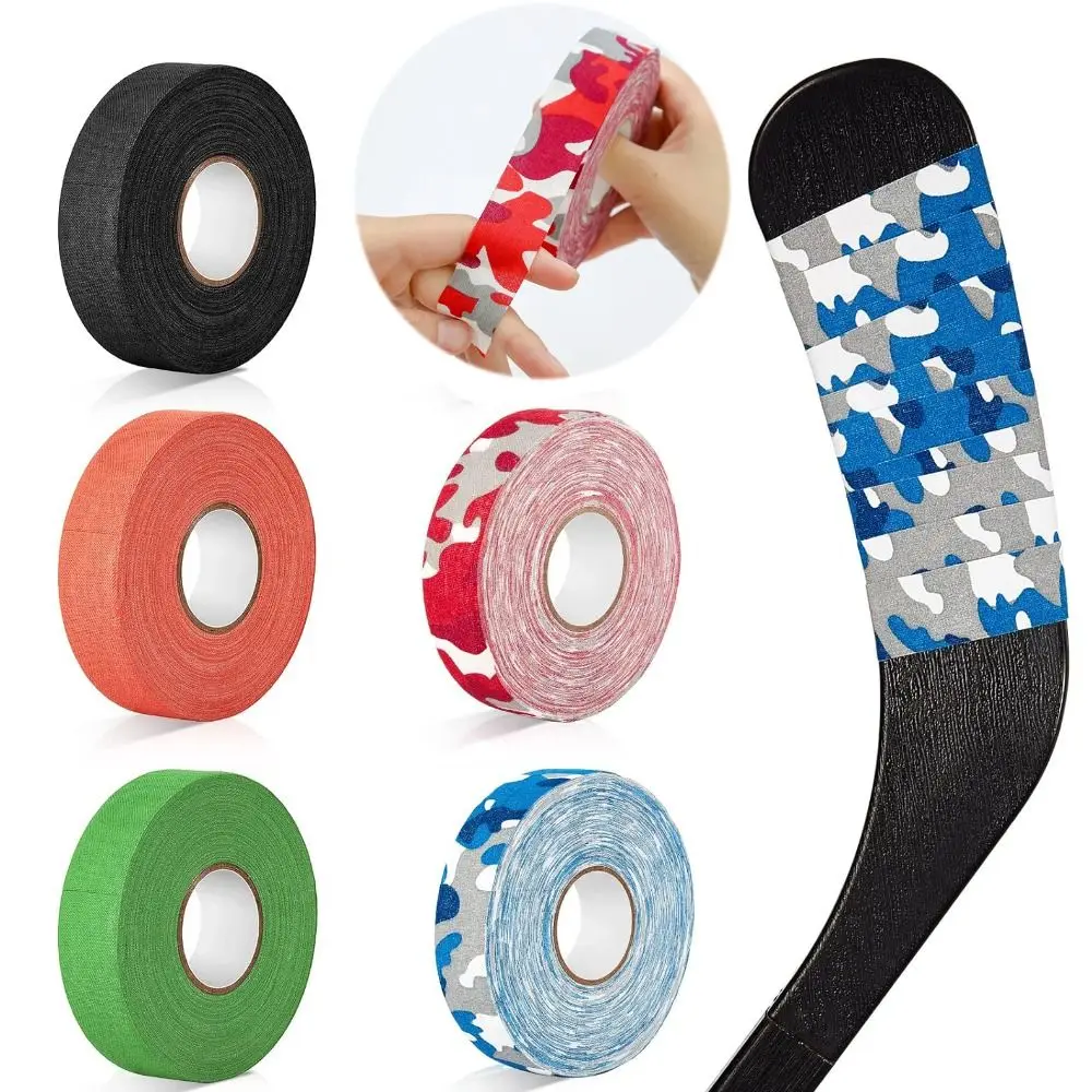 Polyester Ice Hockey Grip Tape Durable Anti-slip Wear-resistant Athletic Sport Tape 2.5cm*25m Hockey Stick hockey tape