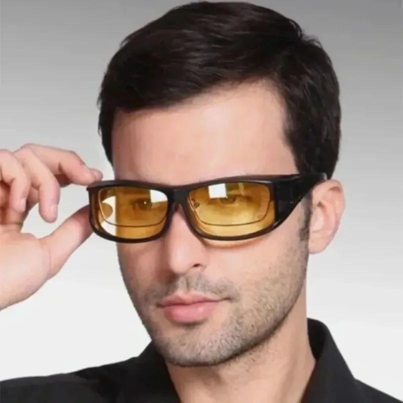 Enhanced Night Vision Anti-Glare Driving Glasses - Protective Interior Accessory 2024 Edition