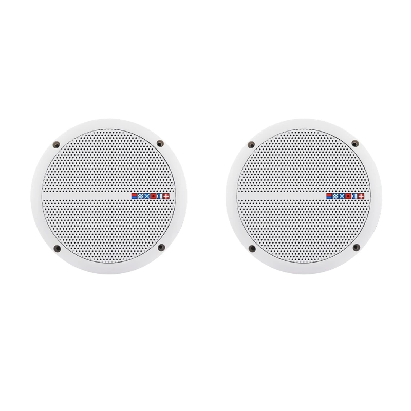 

2Pcs Ceiling Speaker Waterproof Radio Speaker Passive Sound WEAH-400 4Ohm 25W Speaker DIY For Home Theater