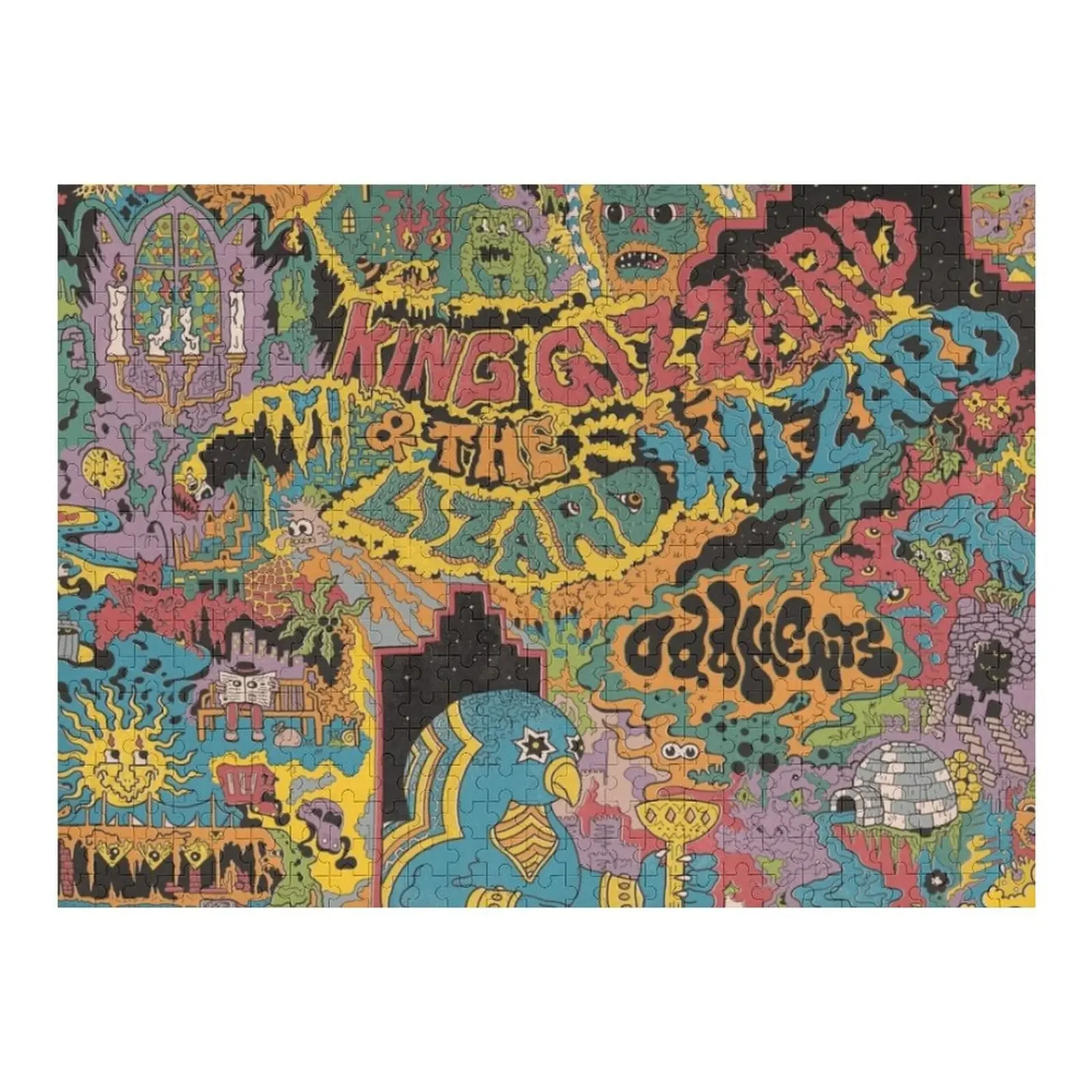 king gizzard & the lizard wizard - oddments Jigsaw Puzzle Personalized Photo Gift Jigsaw Pieces Adults Puzzle king gizzard