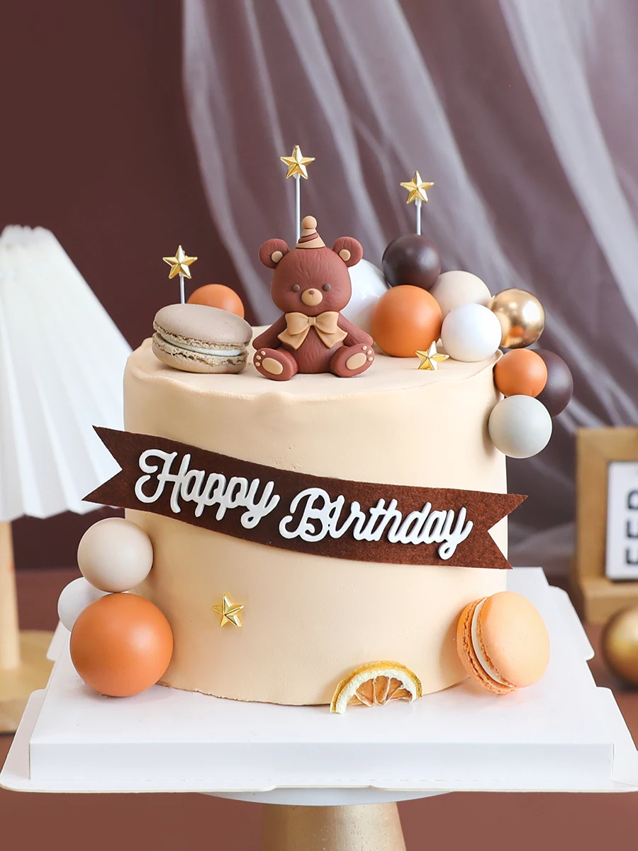 Description Picture 4 of item10pcs Colorful Ball Shaped Cake Toppers DIY Cake Decoration for Wedding Birthday Party Dessert Cupcake Props Baking Supplies