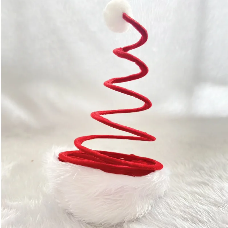 Funny Santa Claus Hat Spring Christmas Headwear for Adults and Children christmas beanie hat