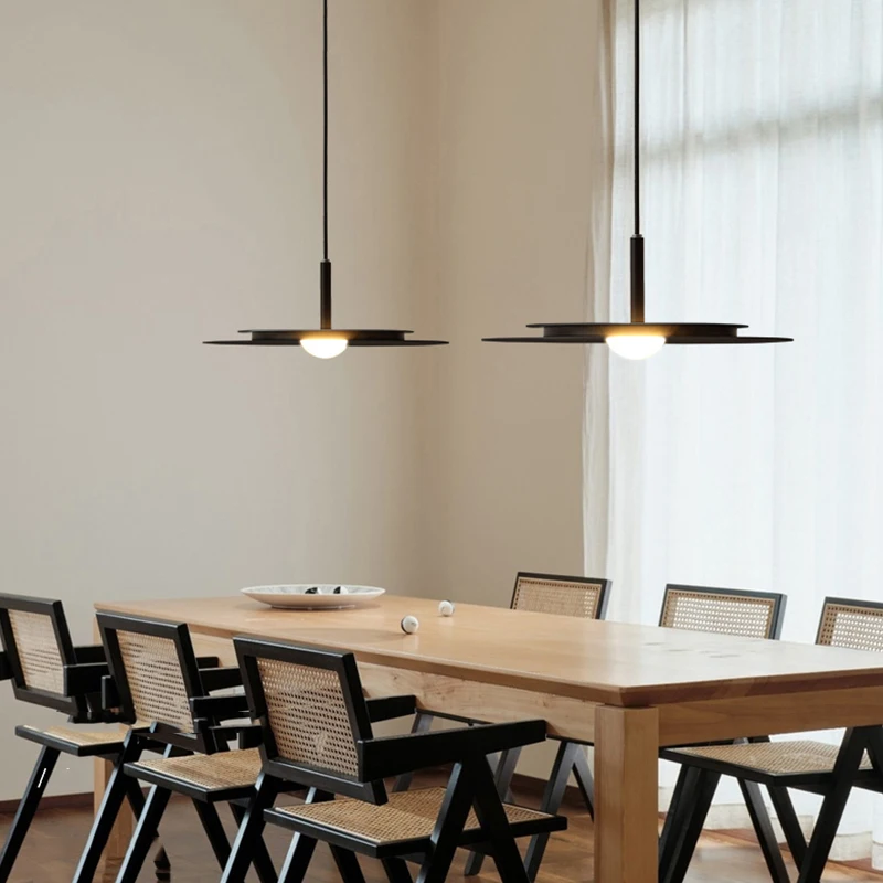 Nordic Modern LED Chandelier Bedroom Bedside Kitchen Bar Home Decorative Flying Saucer Chandelier Creative Lighting Lamp