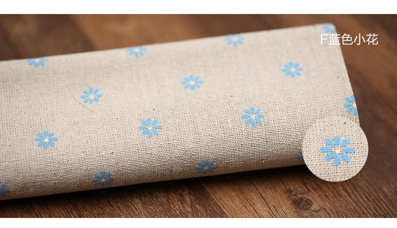 Linen Fabric By Half Meter Original Cloth Thick Cotton Linen Fabric