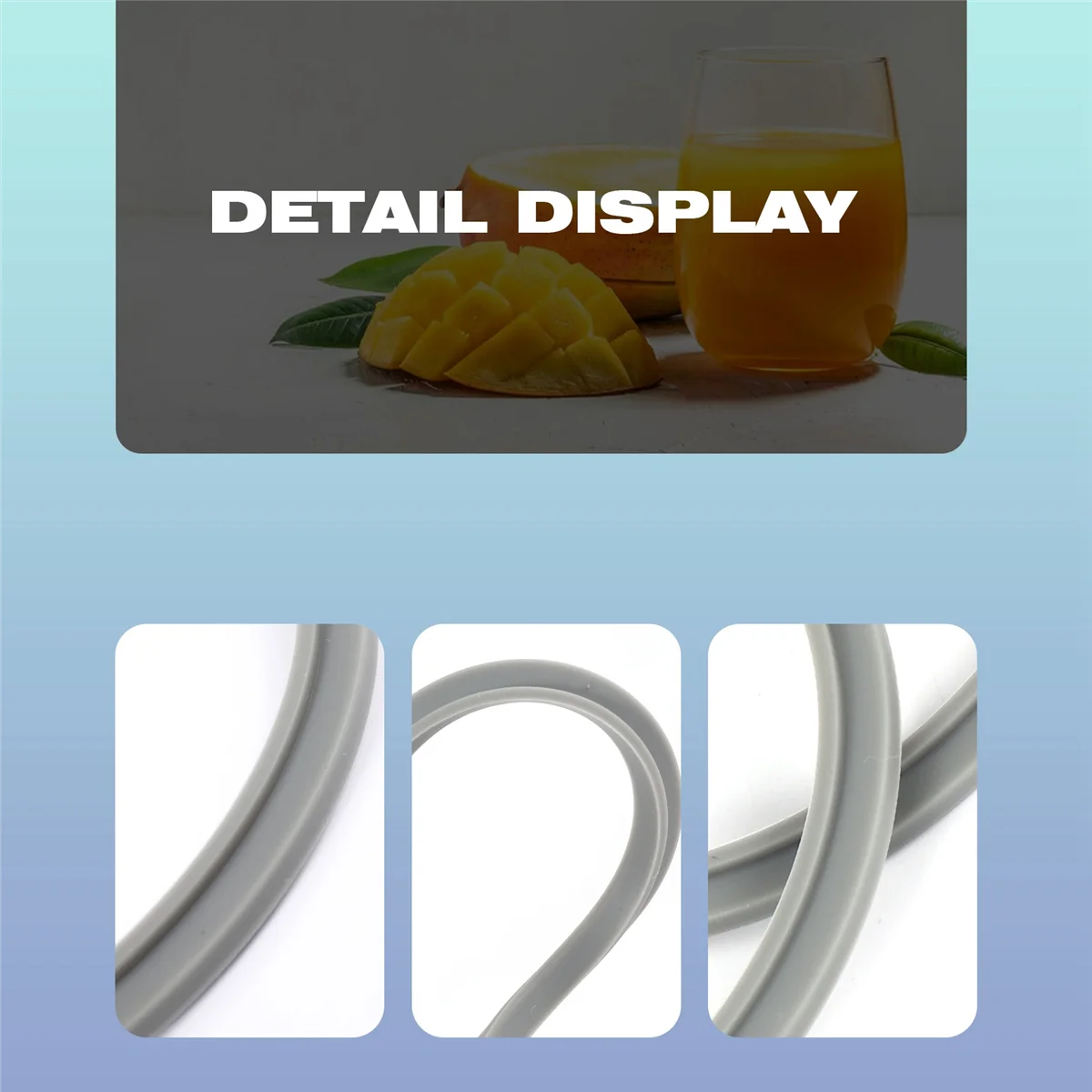 Replacement Gasket with Lip for Nutribullet Blender Part, 2 Pack Speed Blender Compatible Part HOT