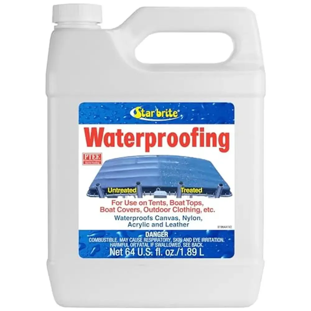 Waterproofing Spray Boat Car Cover Tent Jacket Backpack Boot UV Protect 64oz