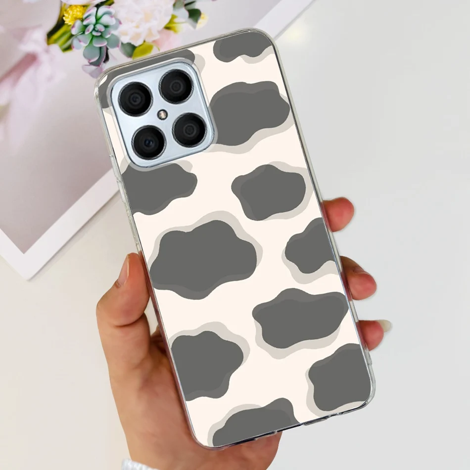 Floral Butterfly Pattern Soft Silicone TPU Back Cover Case