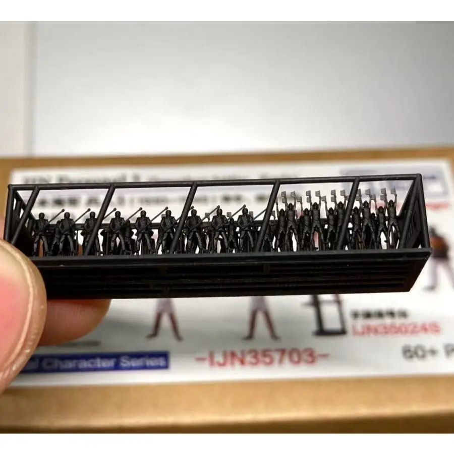 BUNKER IJN35703 1/350 개인용 3(신호병, 검도)3D 프린트 세트 60+PCS