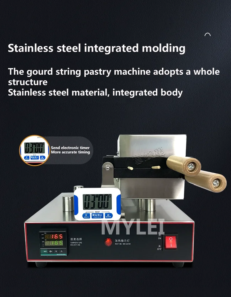 Description Picture 6 of itemStainless Steel Ball Shaped Waffle Maker Commercial Cake Baking Machine Snack Equipment Home or Commercial Use