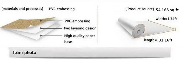 Description Picture 2 of itemwellyu обои new High-grade gold Damascus wallpaper Bar KTV nightclub ceiling living room TV background wall reflective wallpaper