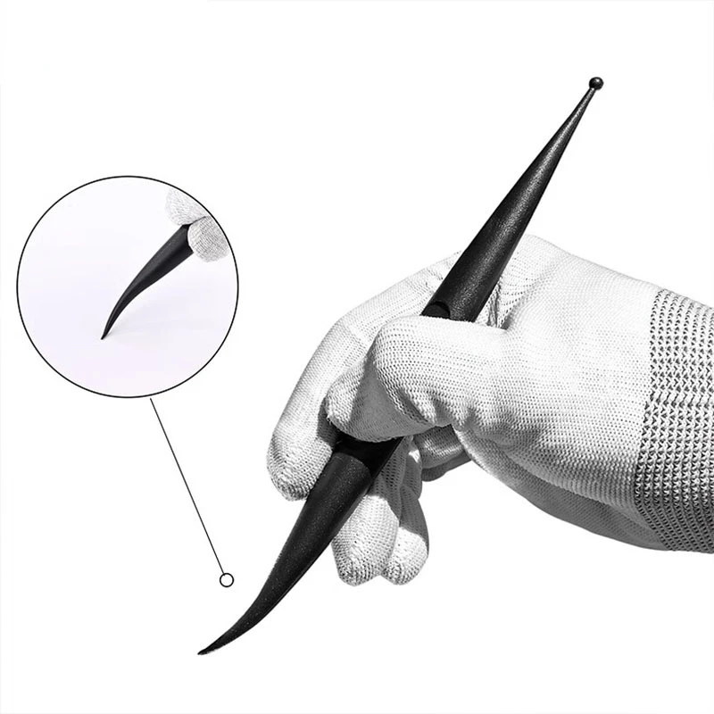 1Pc Car Stickers Wrap Edge Corner Stick Magnet Squeegee Carbon Film Micro Vinyl Wrapping Tool Window Tinting Scraper Wrap Stick