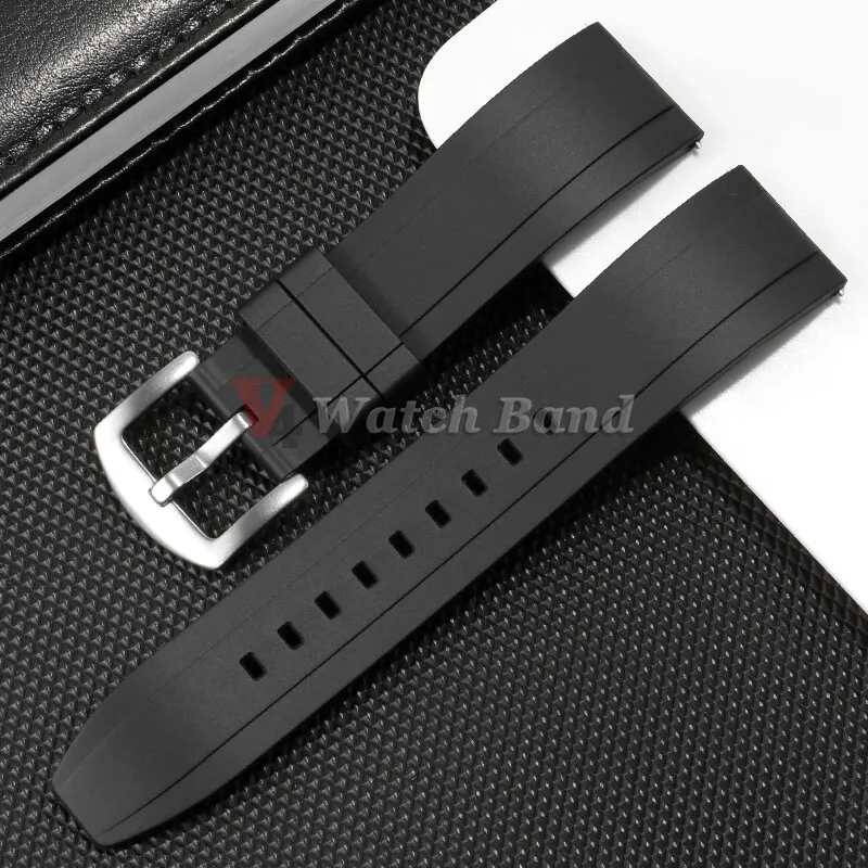 Premium Quick Release Silicone Watch Strap – Durable Rubber Band in Multiple Widths