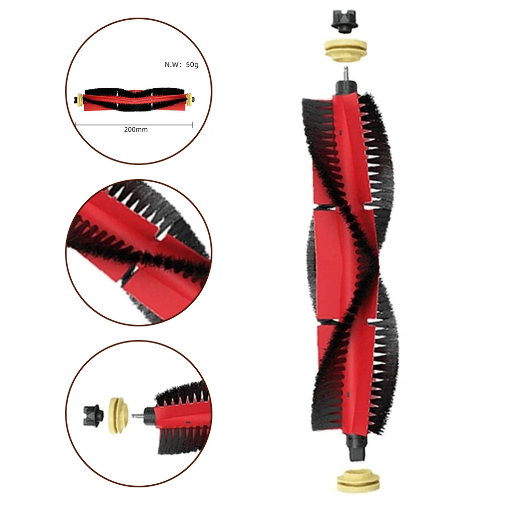 

1pcs Main Brush For S5 Max S50 S51 S55 S6 T6 T4 Pure Accessories Vacuum Cleaner Cleaning Brush Parts Robot Cleaner Accessory