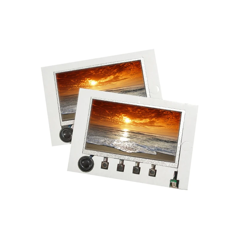 

Customizd New design 7 inch display module lcd screen digital video brochure card components for advertising promotion