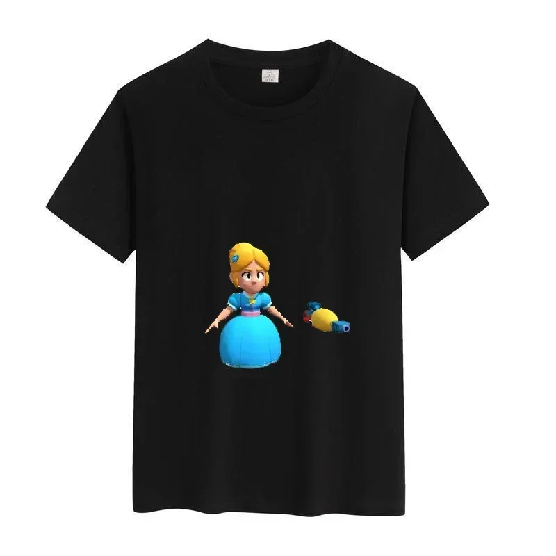 thumbnail image 1 of Camiseta con estampado de anime para niños y adolescentes, disfraz de Leon Spike, ropa de algodón para niños, divertida camiseta informal para niño y niña, 1 of 5