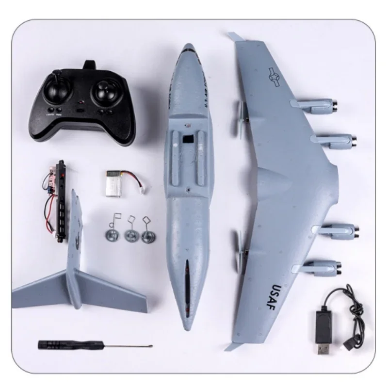 New Remote Control Us C17 Transport Aircraft Remote Control Glider Fixed Wing Epp Foam Aircraft Children'S Remote Control Toy 6