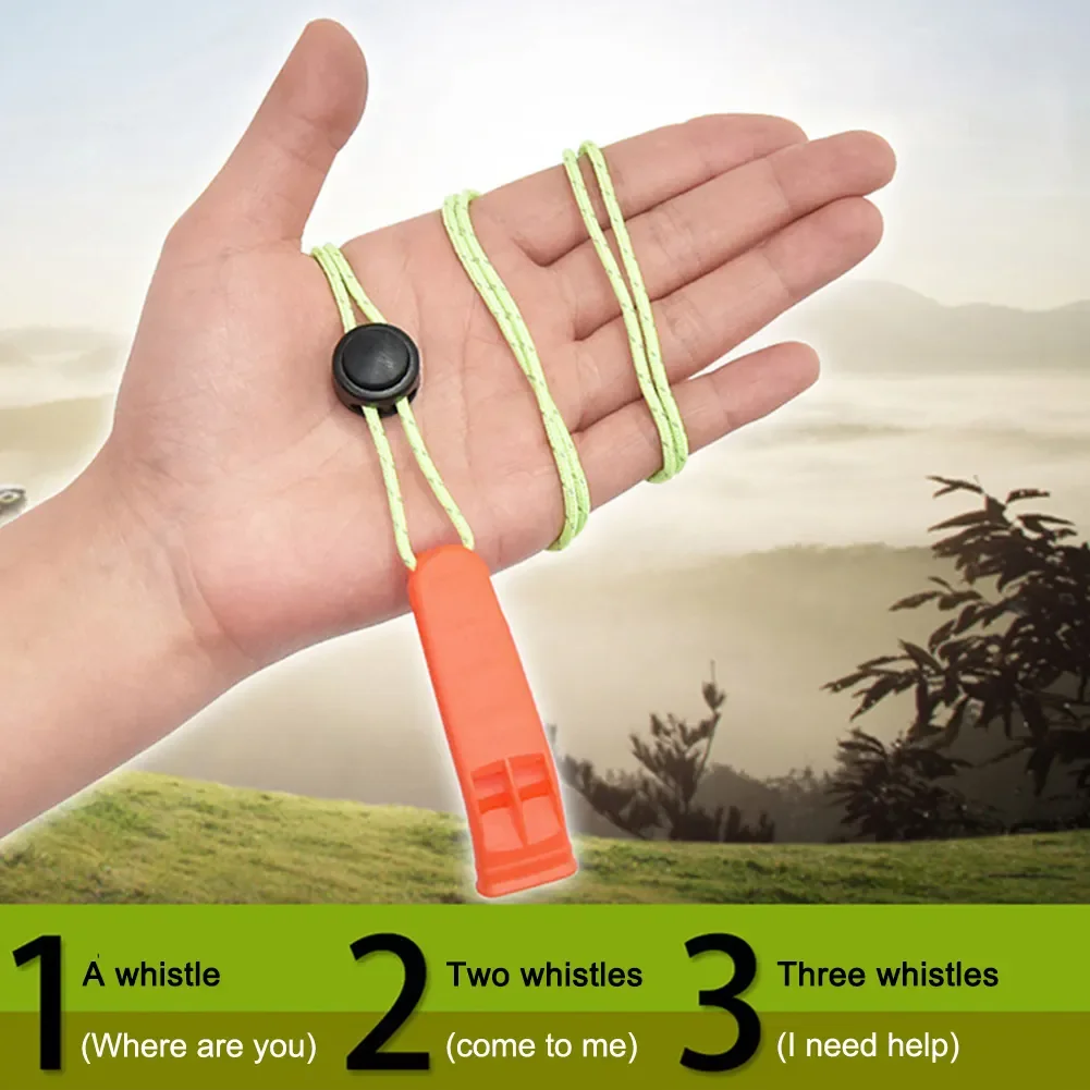 1PC Outdoor Kayak Scuba Diving Rescue Emergency Safety Whistles Water Sports Outdoor Survival Camping Boating Swimming Whistle 5