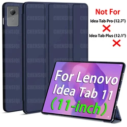 Compact 11 - inch Soft Foldable Tablet Case with Auto Sleep/Wake and Anti - drop Protection for Idea Tab 11 (Blue)