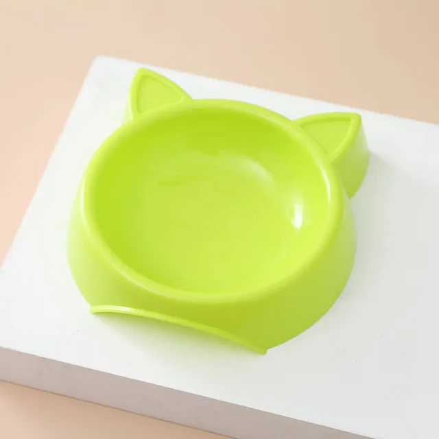 Charming Cat-Shaped Dog Bowl - Non-Slip, Easy to Clean, Perfect forSmall/Medium Pets 5