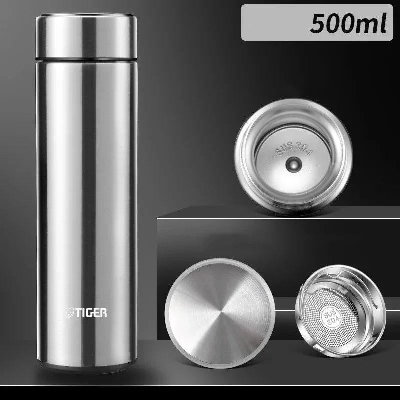 Tiger 304 stainless steel gift straight cup insulated cup outdoor business car portable tea making water