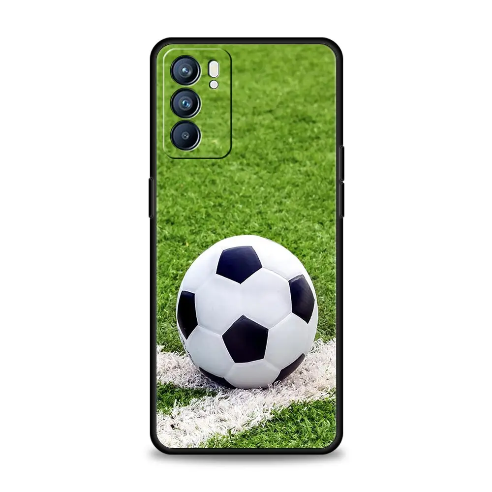 Sporty Soccer Ball Field Design Phone Case - Durable and Stylish Cover