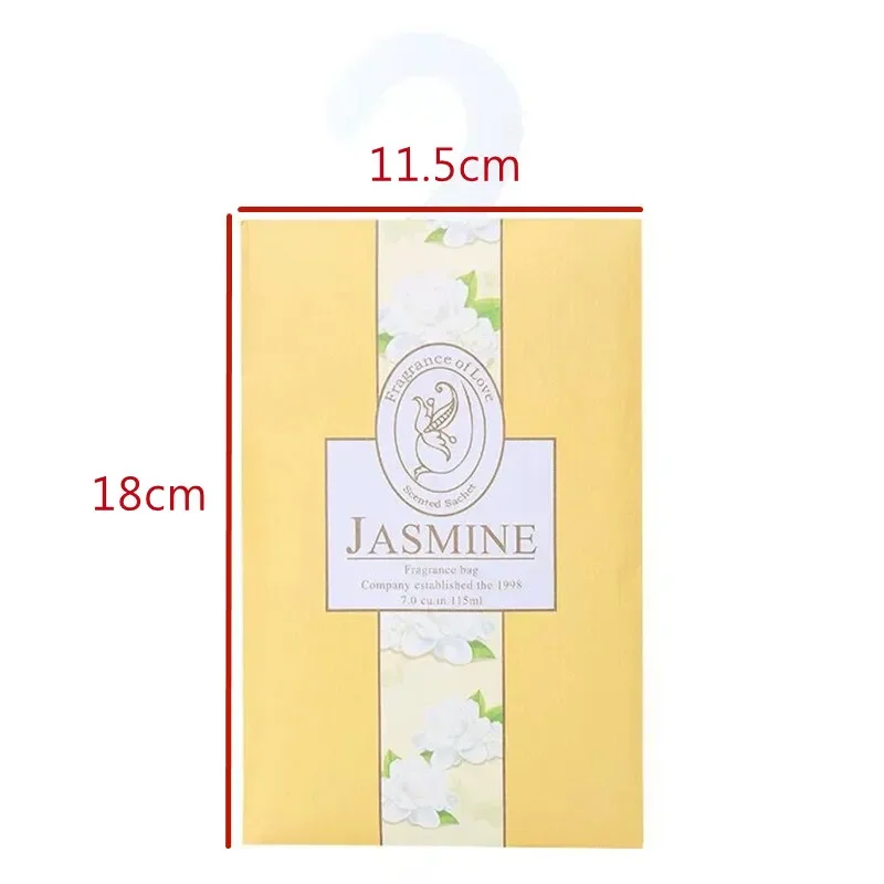 Natural Sachet Aromatherapy Bag Hanging Fragrant Sachet For Wardrobe Closet Car Fragrance Air Freshening Home Supplies 3/6pcs