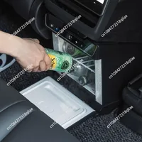 Réfrigérateur pour voiture Tesla Model Y, adapté à la réfrigération et au chauffage, petit congélateur pour lait maternel, rangée arrière. 2