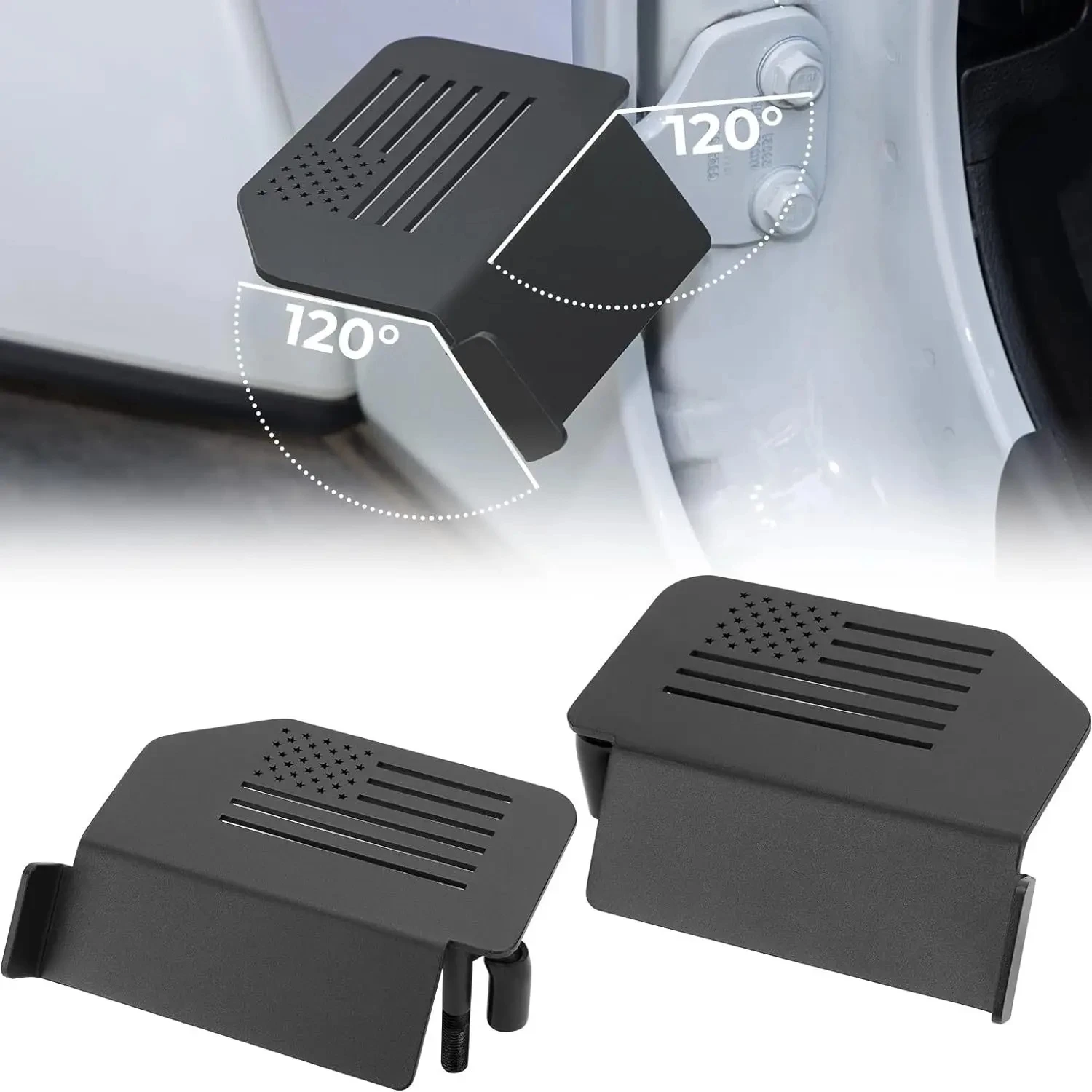 

For Ford Bronco 2021 2022 2023+ 2/4Doors Foot Pegs Rest Pedal Exterior Door Hinge Foldable Steel Kick Panel Accessories