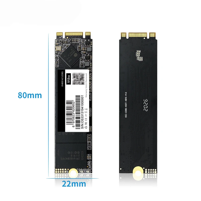Portátil de Disco Rígido 128gb 256gb 512gb Ssd 2280 Consumo de Baixa Potência Nenhum Ruído m2 Unidade de Estado Sólido Ngff Relação Sata Protocolo m2 - Imagem 2