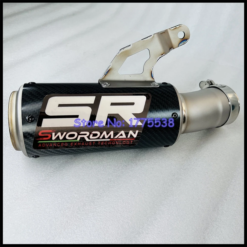 Slip On for BMW S1000R 2021-2023 S1000RR 2019-2023 Motorcycle Exhaust System Mid Link Pipe Titanium Alloy Carbon Exhaust Muffler - Image 6