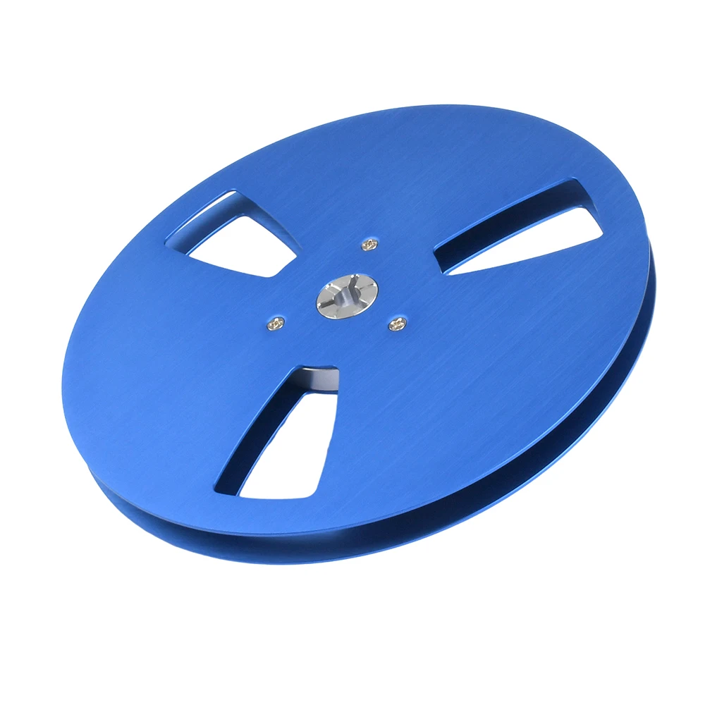 Reel to Reel Recorder Tape Empty Tray Accessory Tape Width 1/4 In Aluminum Tray 7" Empty