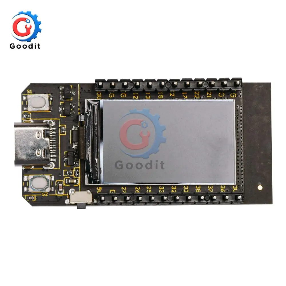 

2.4~2.5GHz 1.14 Inch LCD Control Board ESP32 Wireless Module WPA/WPA2/WPS WiFi Bluetooth Low Power Consumption Development Board
