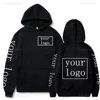 2024 Student Casual Custom Printed Text DIY Hoodie Customized Logo Personalized Hoody Custom Hoodies Text Logo Sweatshirt 1