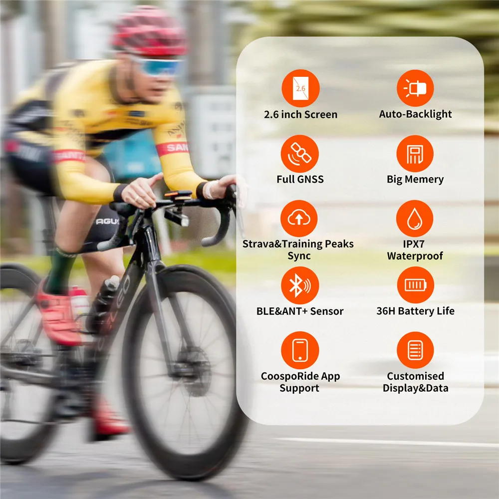 GPS Wireless Bike Computer 2
