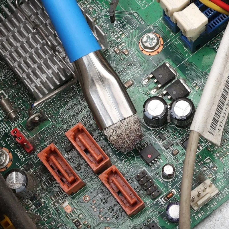 Double-Headed Anti-Static Brush for Circuit Board and PCB Cleaning