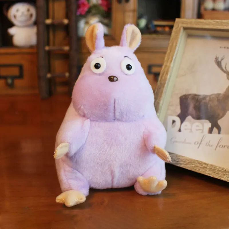 15cm Cute New Ghibli Spirited Away Bounezumi Mouse Funwari Plush Toy  for Decoration Gift