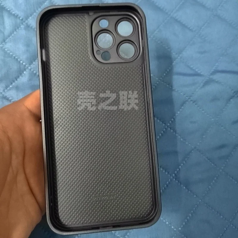 เคสมือถือ IPHONE 16Pro Max Plus 15 14 Pro 13 Mini 12 11 Pro Max Inclusive Lens Phone Cover 4