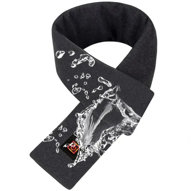 Heated Graphene Usb Smart Winter Warm Electric Heating Scarf With 3 Temperature Adjustable For Men And Women_voghion.com