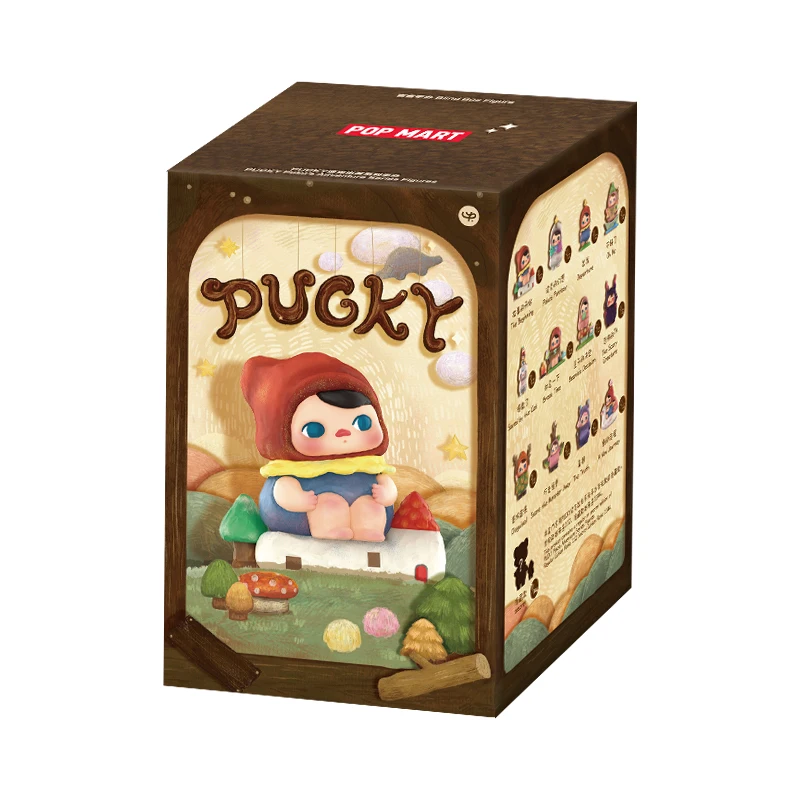 POP MART PUCKY Poko's Adventure Series Blind Box Mystery Box Guess Bag Toys Doll Cute Anime Figure Desktop Ornaments Collection
