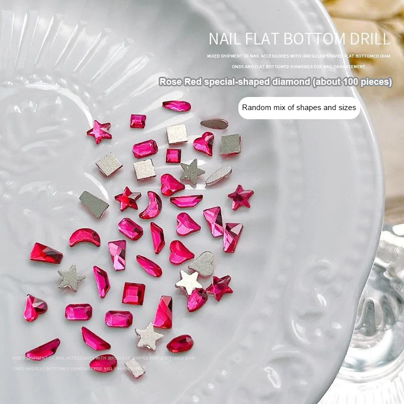 

Стикеры для ногтей с кристаллами модные с макияжем модифицированный тип для творчества милые миниатюрные универсальные и стильные Стикеры для ногтей