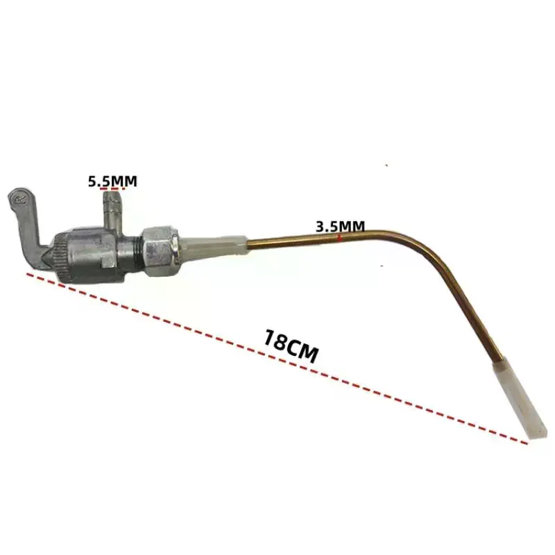 1Pcs DIY Accessories For Piaggio Ciao  PX FL P 50 Boxer Universal Fuel Vavle Petcock Shut Off Tank Switch