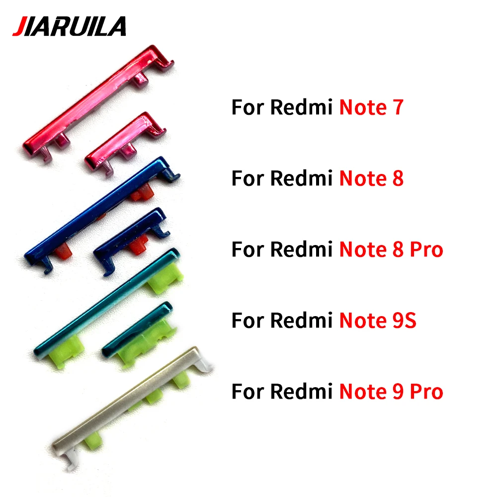Xiaomi Redmi Note 7 8 9 Pro Volume Power Button Replacement
