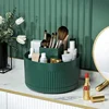 360° Rotating makeup Storage Box Desktop Makeup Organizer Cosmetic Brush Holder Lipstick Eyebrow Pencil Holder Jewelry Container 3