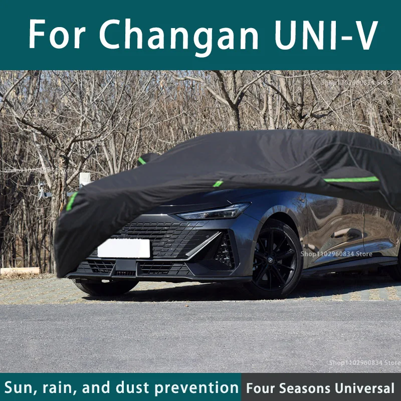 For Kia Pegas 210T Full Car Covers Outdoor Uv Sun Protection Dust Rain Snow  Protective Car Cover Auto Black Cover