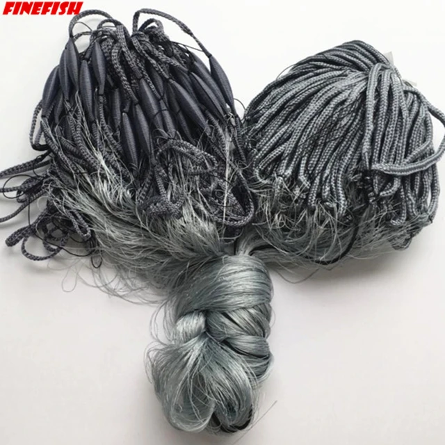 3 Layers Finland Gillnet 1.8X(30 or 60) Meter Outdoor Catch Fishing Net  Multifilament Nylon