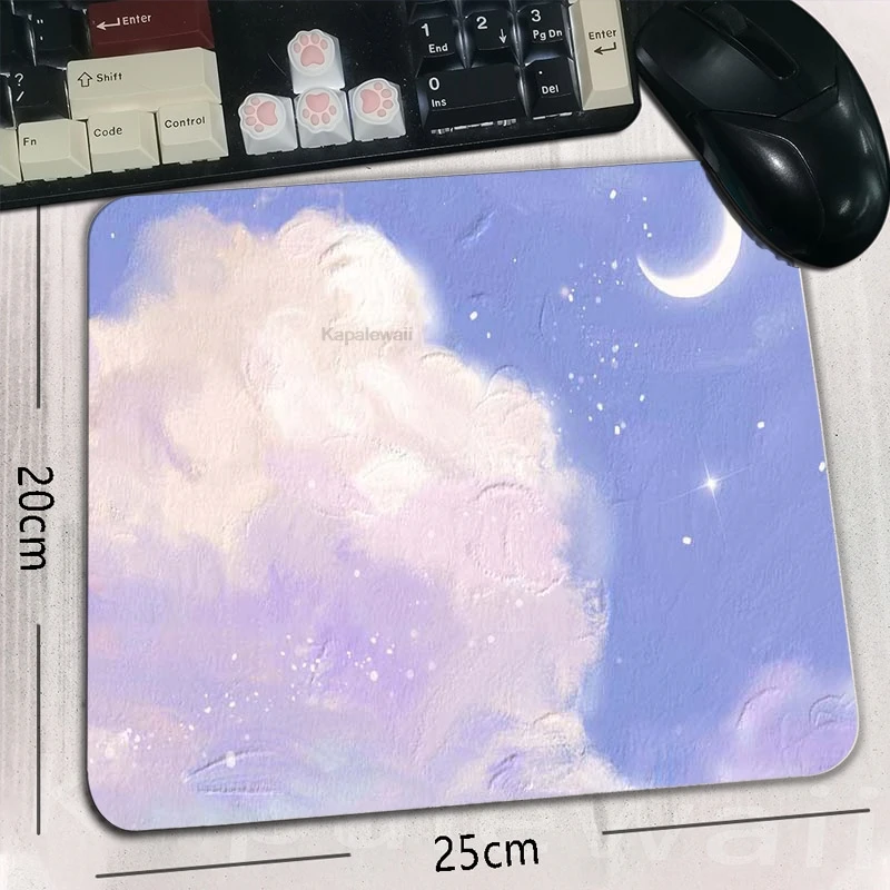 

Kawaii XS Style Mouse Pad Keyboard Desk Mat Flower Mousepad Gaming Accessories Small Gamers Decoracion Gamer PC Mausepad