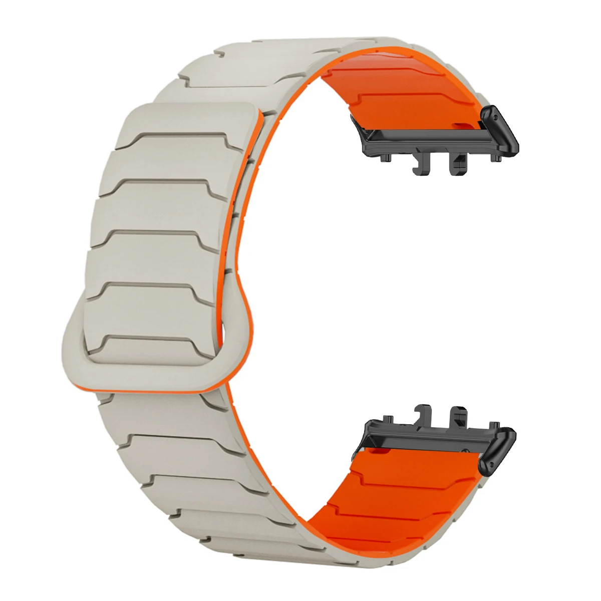Magnetic Silicone Sport Watch Band Strap - Unisex Bracelet Accessory