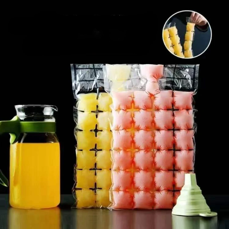 

2023 Hot summer one-time DIY ice bag self-sealing ice bag ice grid bag food frozen artifact ice cube mold parent-child time 002