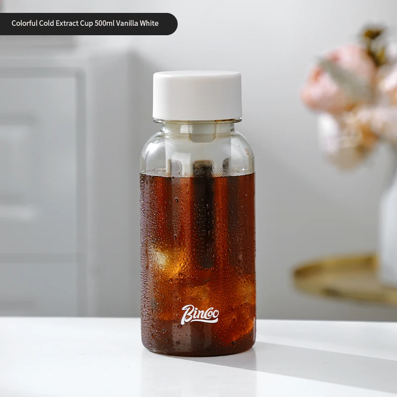 ماكينة صنع القهوة الباردة من Bincoo، زجاجة ثلج ذات...