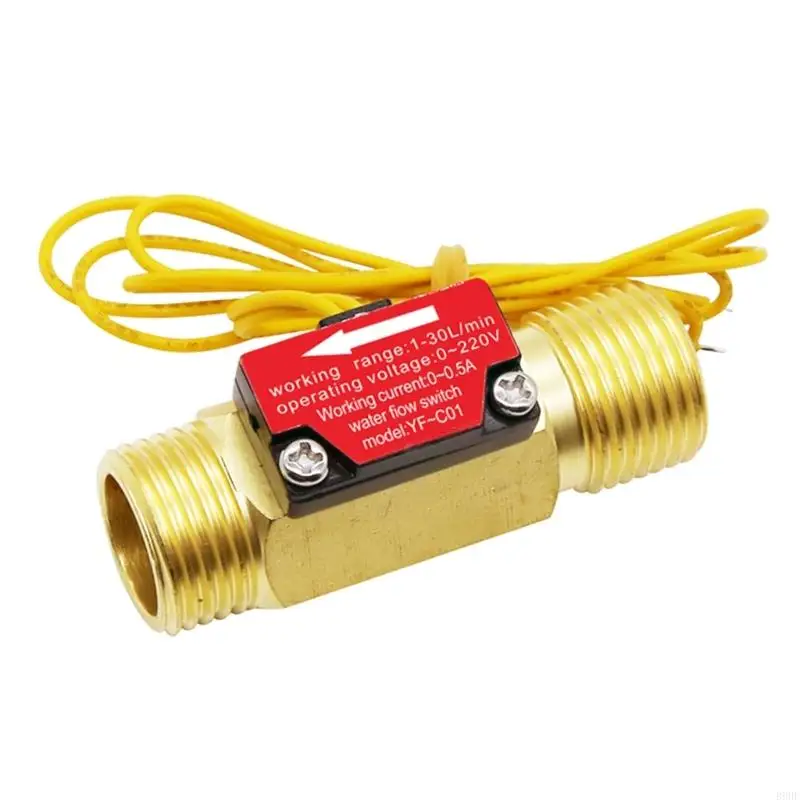 4 Points Effect Flowmeter 1.5-30L/Min Water Control Flowmeter Male Thread
